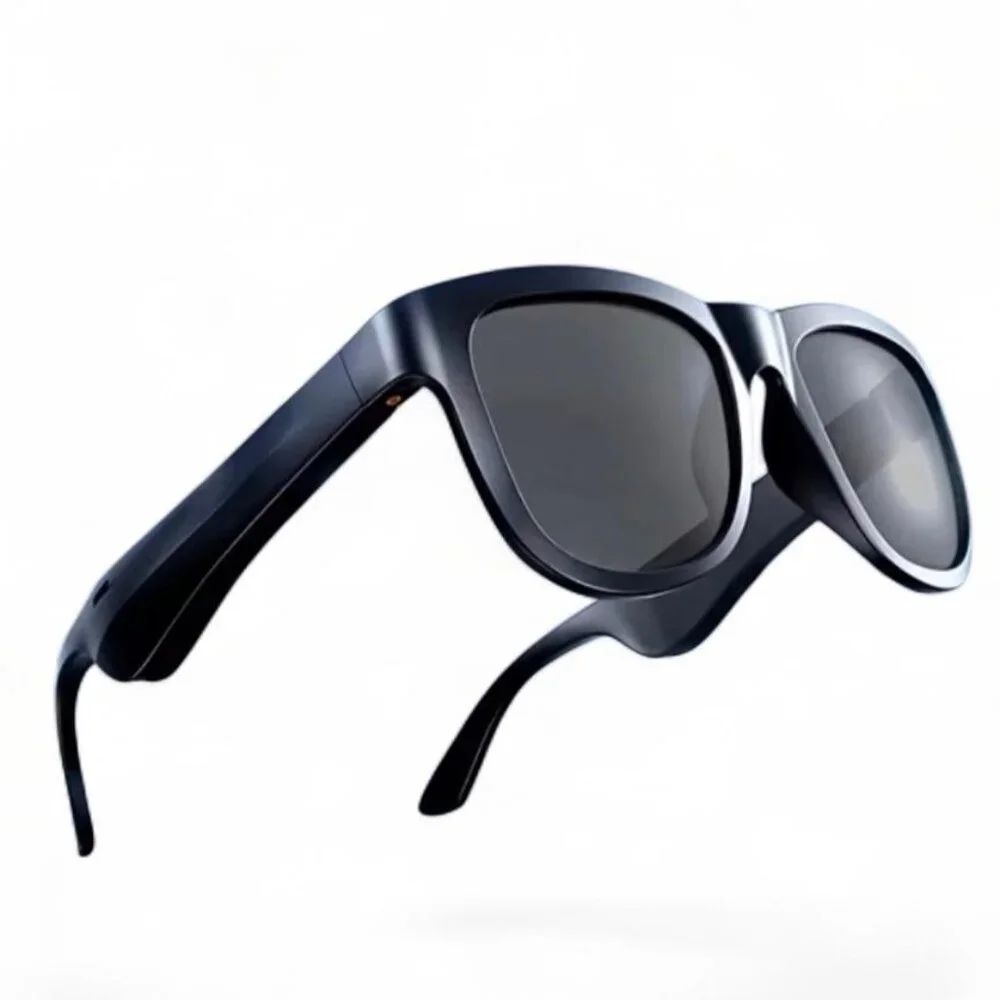 NEW - BLUETOOTH Rechargeable Wireless Smart Glasses 3-5H Battery Life - BLACK